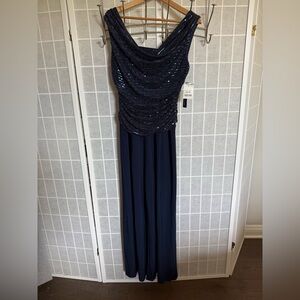 R&M Richard Jumpsuit, Navy Blue, Size 12.
